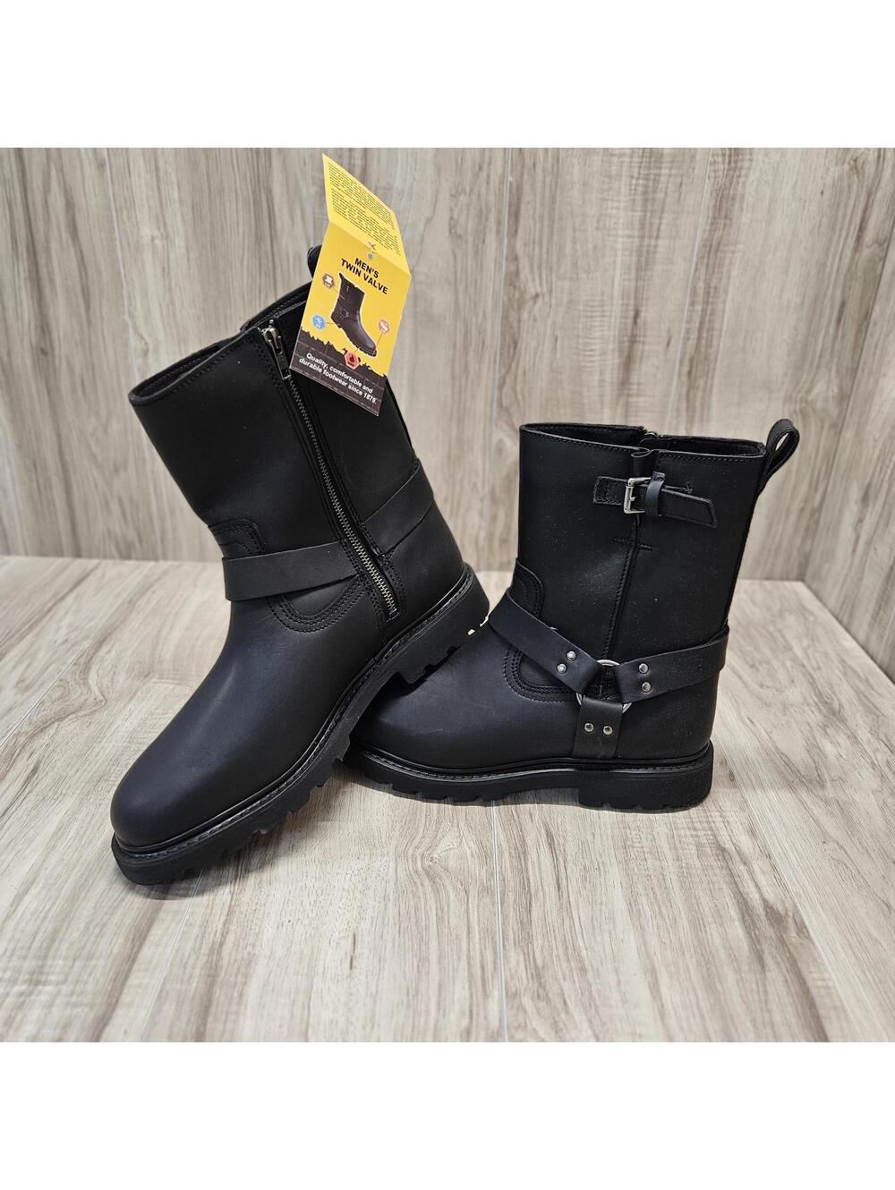 New Men's Herman Survivors Twin Valve Leather Boots W/Goodyear Welt Size13